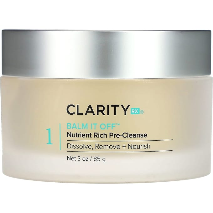 ClarityRx, Balm It Off, Nutrient Rich Cleansing Before, 85 g (3 oz) beige