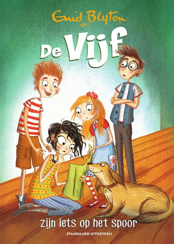 De Vijf Zijn Iets Op Het Spoor - De Vijf - Enid Blyton