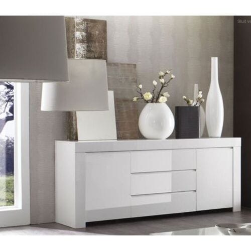 Wit hoogglans dressoir