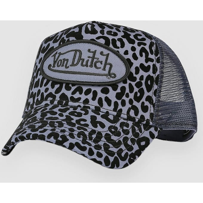 Von Dutch Von Flock Trucker Cap blauw