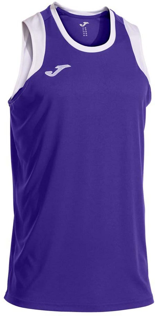 Joma Cancha Mouwloos T-shirt Blauw,Paars M Man