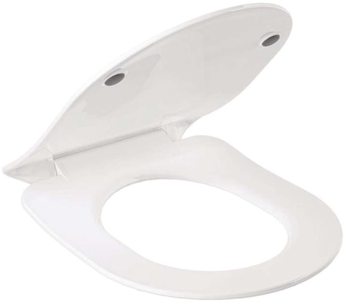 Kludi Resa R - Toiletzitting Slim, SoftClosing, QuickRelease, glanzend wit 23WCS43