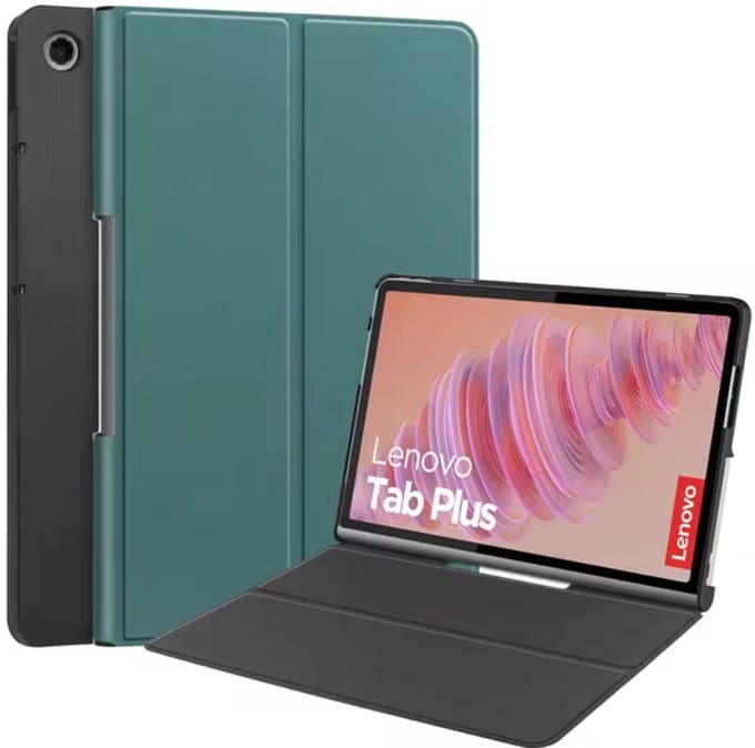 EtuiTab - Lenovo Tab Plus TB351FU - Tablethoes - Groen - Kunstleer