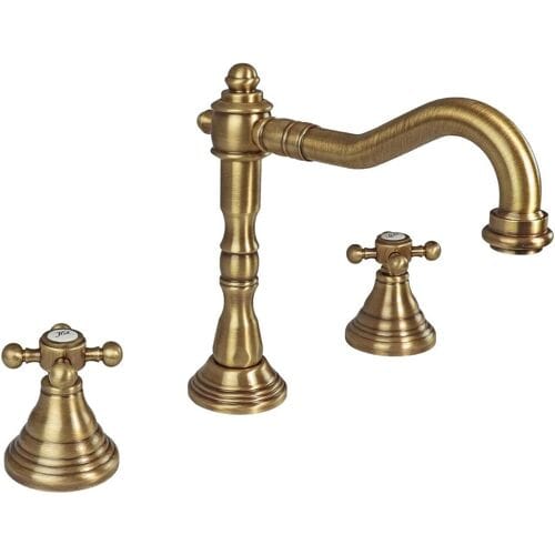 Kronenbach IOTA 2.0 three-hole basin mixer with drain 54902BRKB
