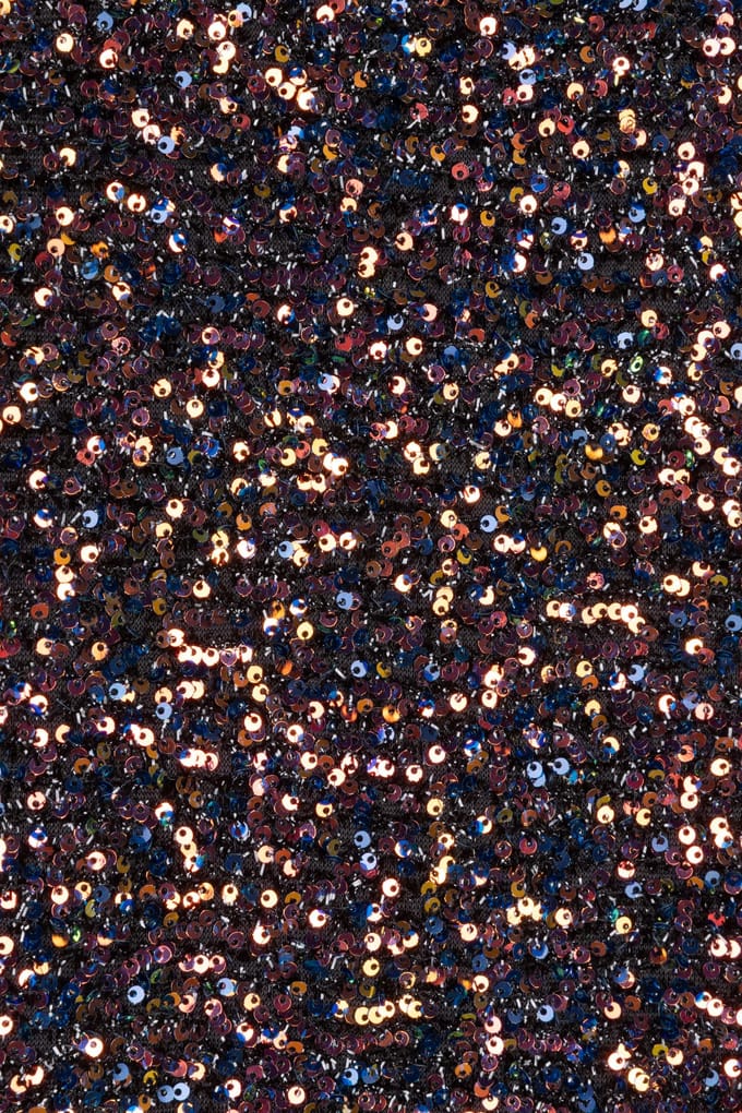 EsQualo Skirt Long Sequins Multi Color Größe: 34 | Midiröcke Outlet | Damen
