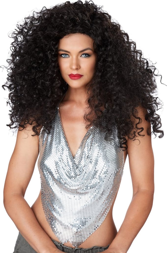 Vegaoo - Disco diva pruik voor dames
