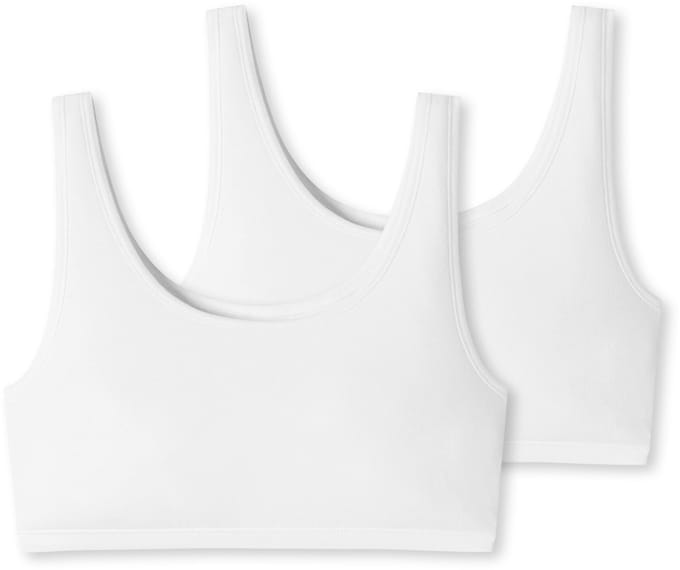 Uncover by Schiesser 2 PACK Bustier - Dames Beha - wit