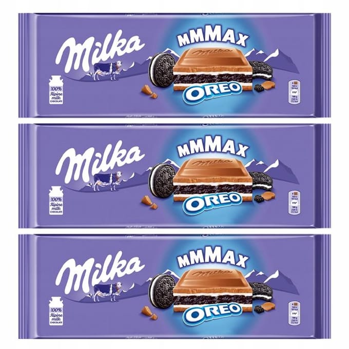 Milka Mmmax Oreo Cacaobiscuitjes met vanillemelkvulling 300 g
