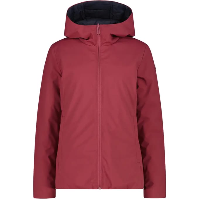 Reversible waterdichte hoodie jack voor dames CMP