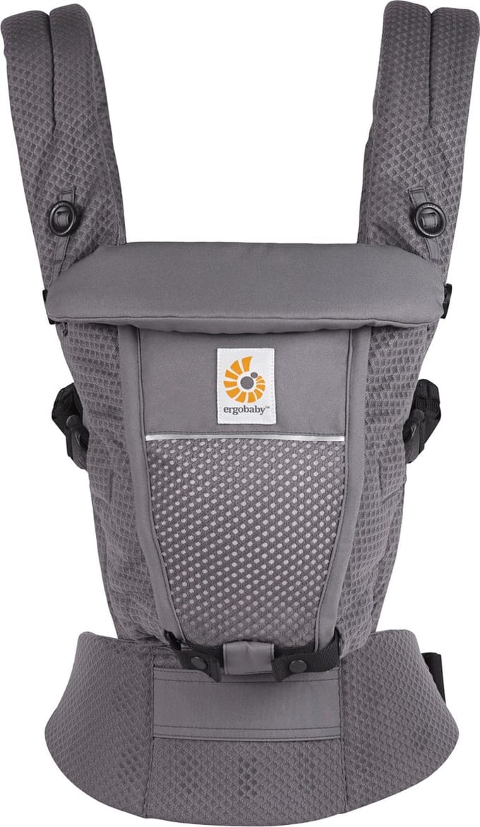 Ergobaby Adapt SoftFlex Mesh Draagzak - Graphite Grey