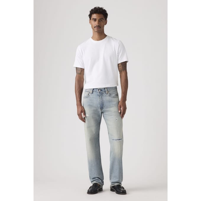 Levi's 555™ Relaxed Straight Jeans Maat: W30L32 | Relaxed Jeans Outlet | Heren | Blauw