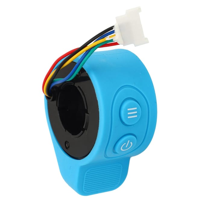 Elektrische Scooter Gashendel Accelerator Gevoelig Blauw Elektrische Scooter Duim Snelheidsaccelerator voor blue