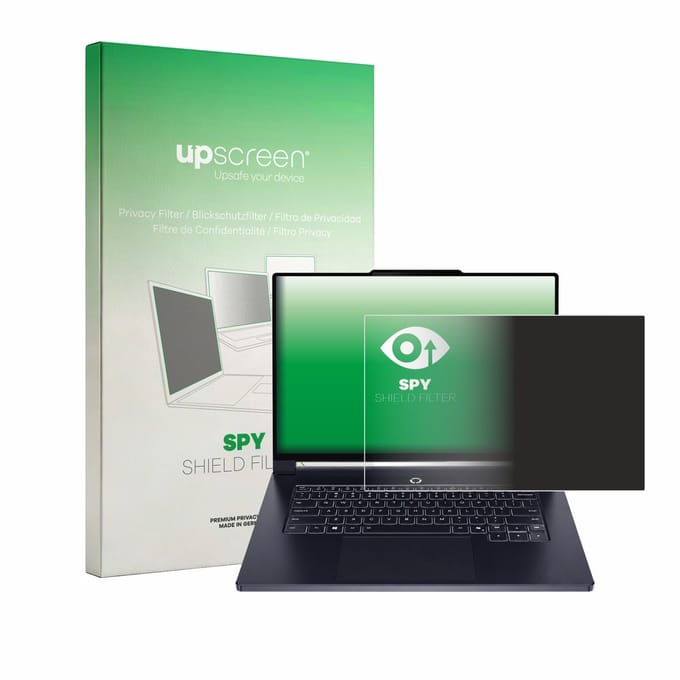 upscreen - privacyscherm voor Lenovo Legion 7a Gen 11 15" - privacy filter screenfilter Blauwlichtfilter