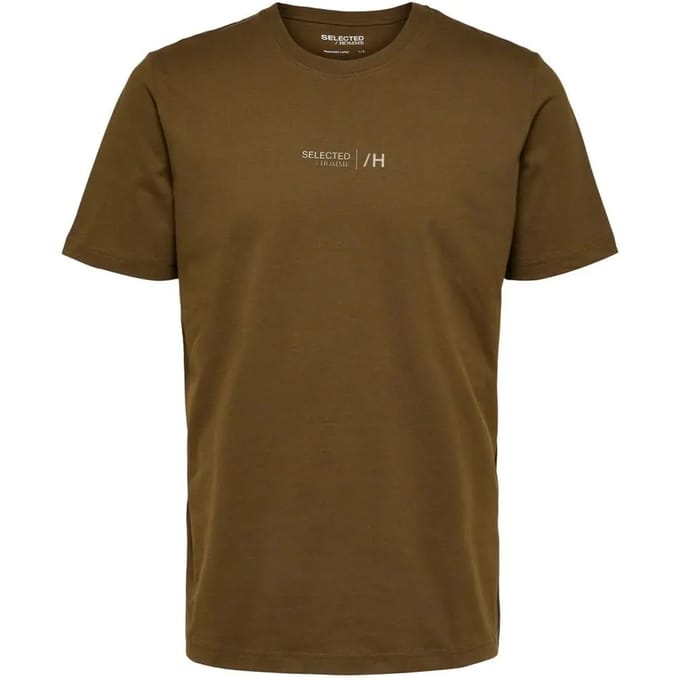 T-shirt Selected Boris Print