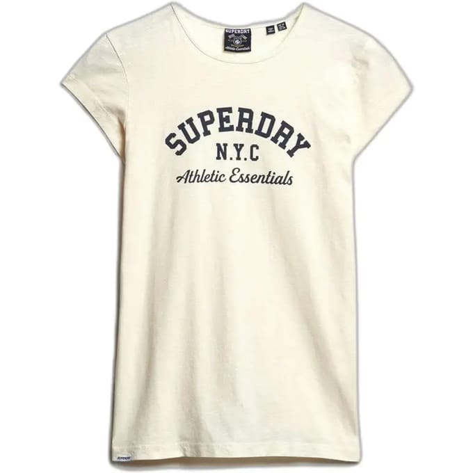 Superdry - Athletic Essential Slub T-shirt - Dames - T-shirts