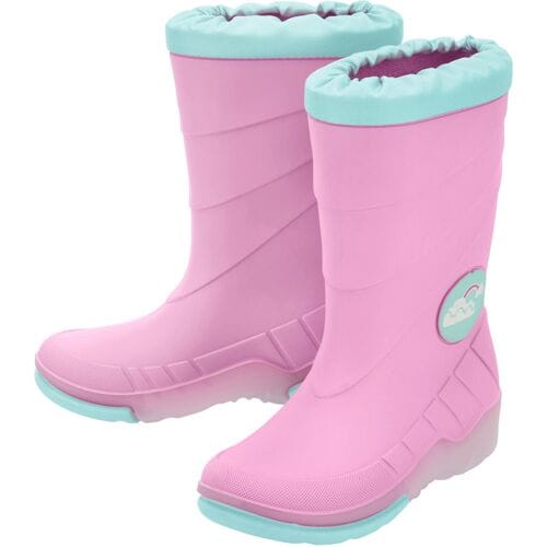 LUPILU Kinder regenlaarzen met licht (Roze, 24/25)