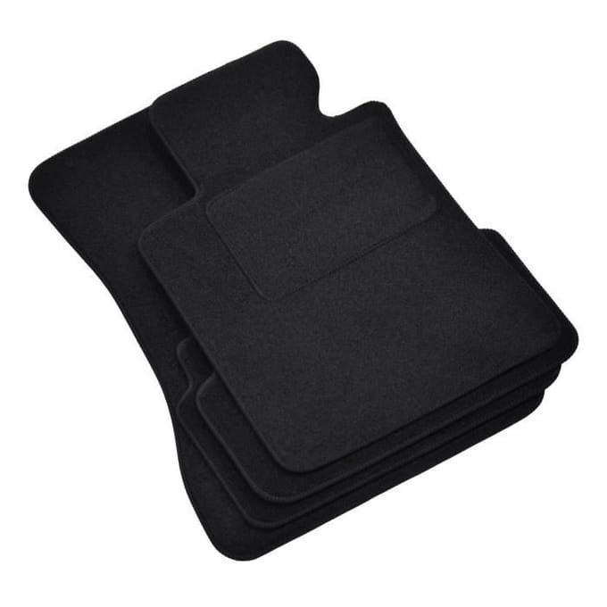 Vloermatten - BMW - 5 G30 G31 - Zwart velours - 4 stuks - Nauwkeurige pasvorm