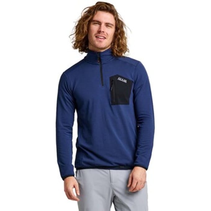 Fleece Jack Slam Act Lgt Grid Fleece