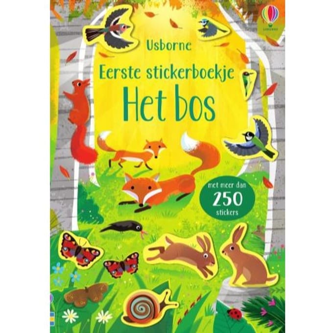 Eerste Stickerboekje Het Bos