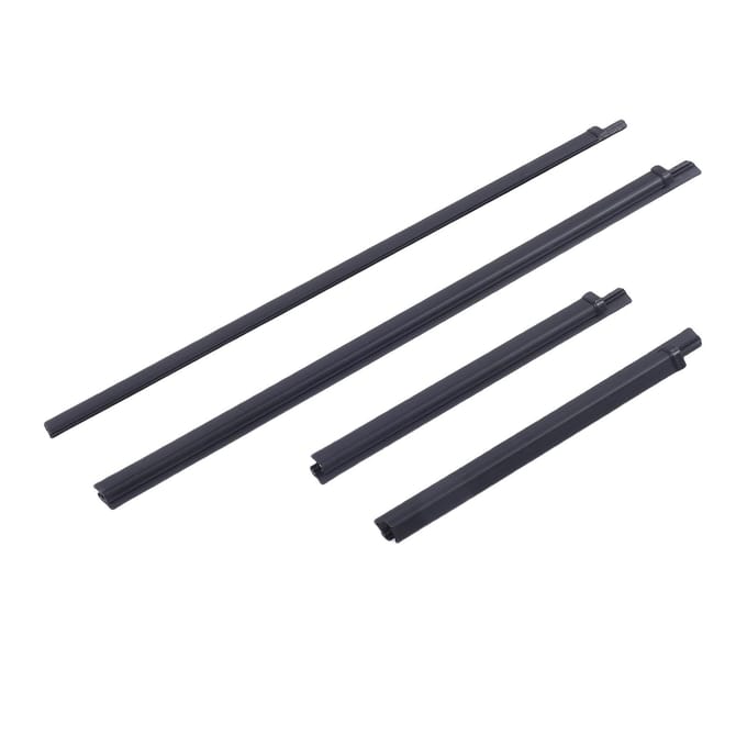Joint de Vitre Extérieure 80820- 700 Remplacement Caoutchouc d'Étanchéité pour D40 2005-2014 black