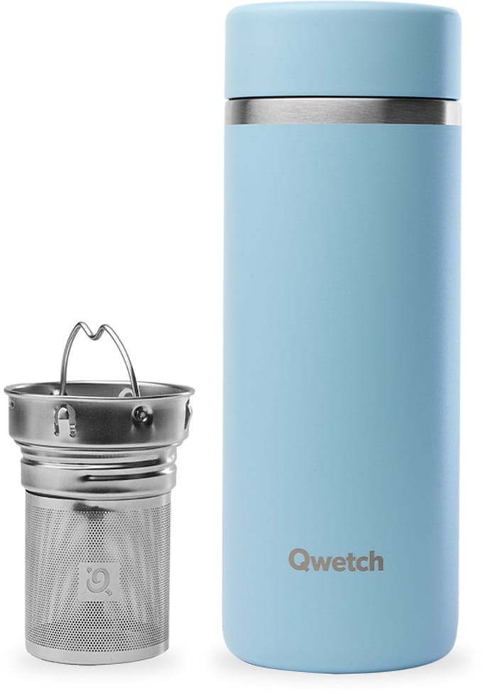 Qwetch Thermotheepot - Pastel Blauw