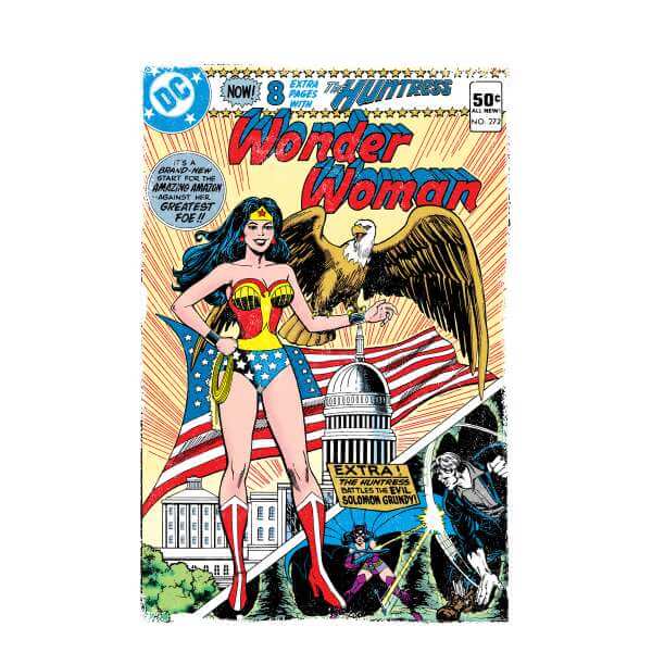 Justice League Wonder Woman Cover Sweatshirt - White - S