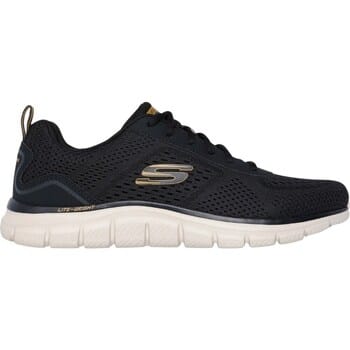 Skechers Track - Leshur, Mannen, Zwart, Sneakers, maat: 42,5