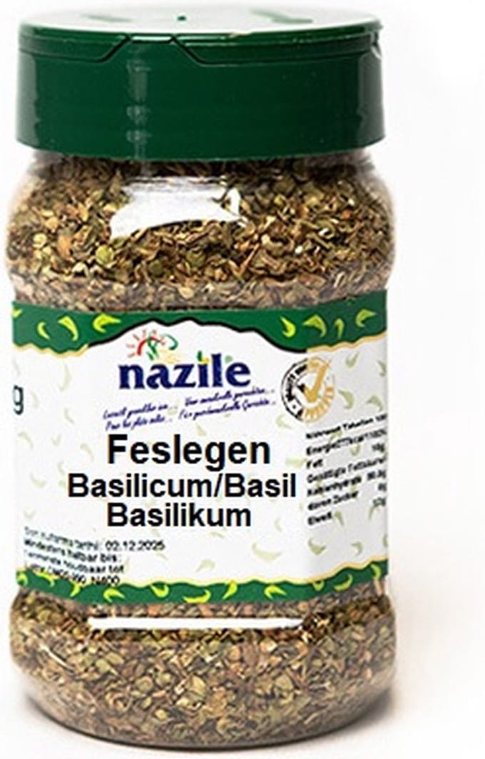 Nazile Basilicum Kruiden 2 x 60 Gram