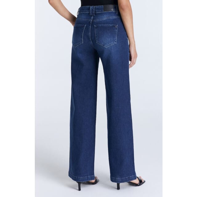 Cup of Joe High waist wide leg dark blue
