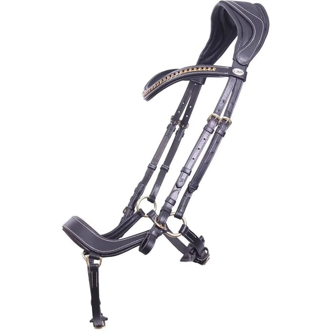QHP - Hoofdstel Devi - Zwart - Cob