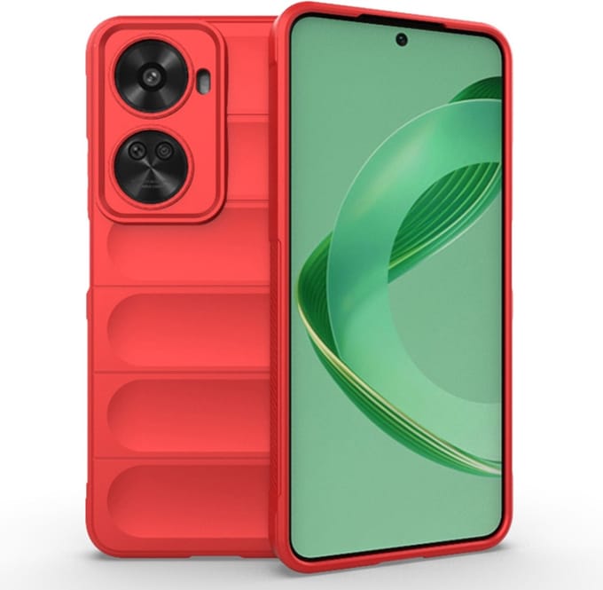 Hoesje geschikt voor Huawei nova 12 SE - Techsuit Magic Shield Silicone Back Cover - Rood
