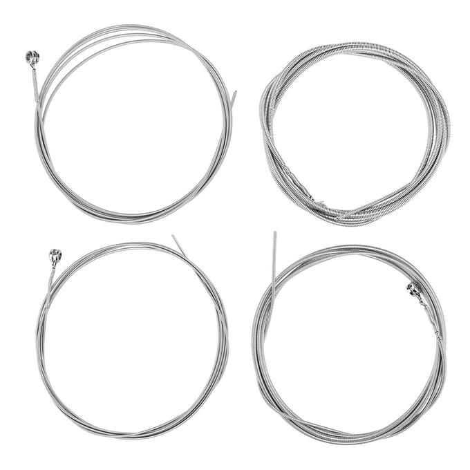 1mm 1.4mm 2mm 2.5mm Cordes de Basse Électrique Durables 4 Cordes Accessoire d'Instrument gray