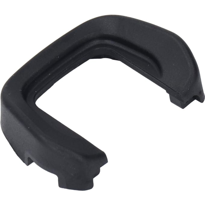 Zoeker Oogschelp ABS met Waterpas Flitsschoenkap Camera Oogschelp voor R Camera black