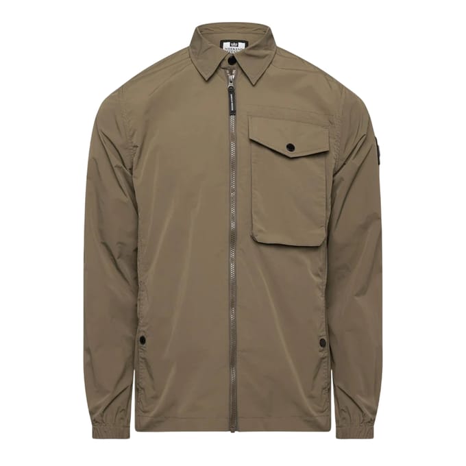 Weekend Offender Heren Granville Overhemd (Donkergroen)