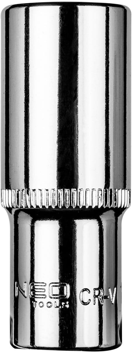 NEO - Lange Zeskantsok - 1/4 Inch - 14 mm - Chroom-Vanadium Staal