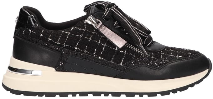 La Strada Sneakers Zwart Textiel - Damesschoenen - Maat - 36