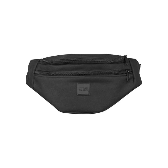 Urban Classics Double-Zip Unisex Heuptas - zwart - Standard