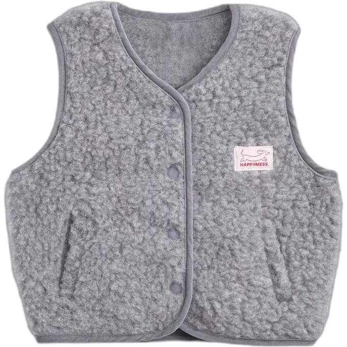 Merino vest kind Happymess