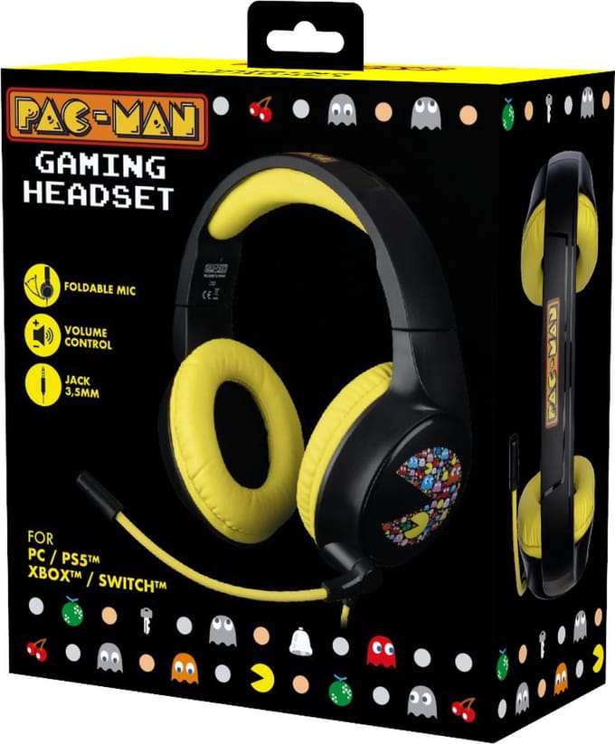 Pac-Man - gaming headset (PS/Xbox/Switch)