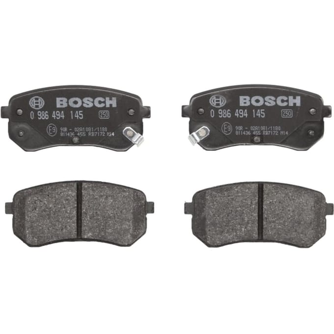 Remblokset BOSCH 0 986 494 145, achter