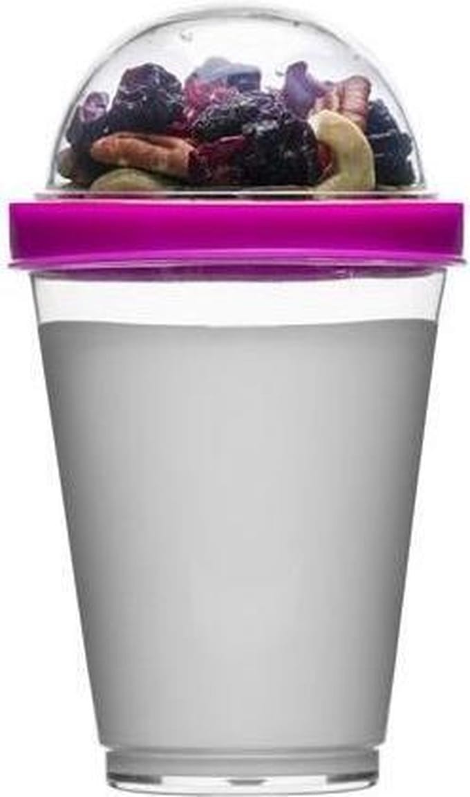 Sagaform Fresh - Yoghurt Reisbeker - Roze