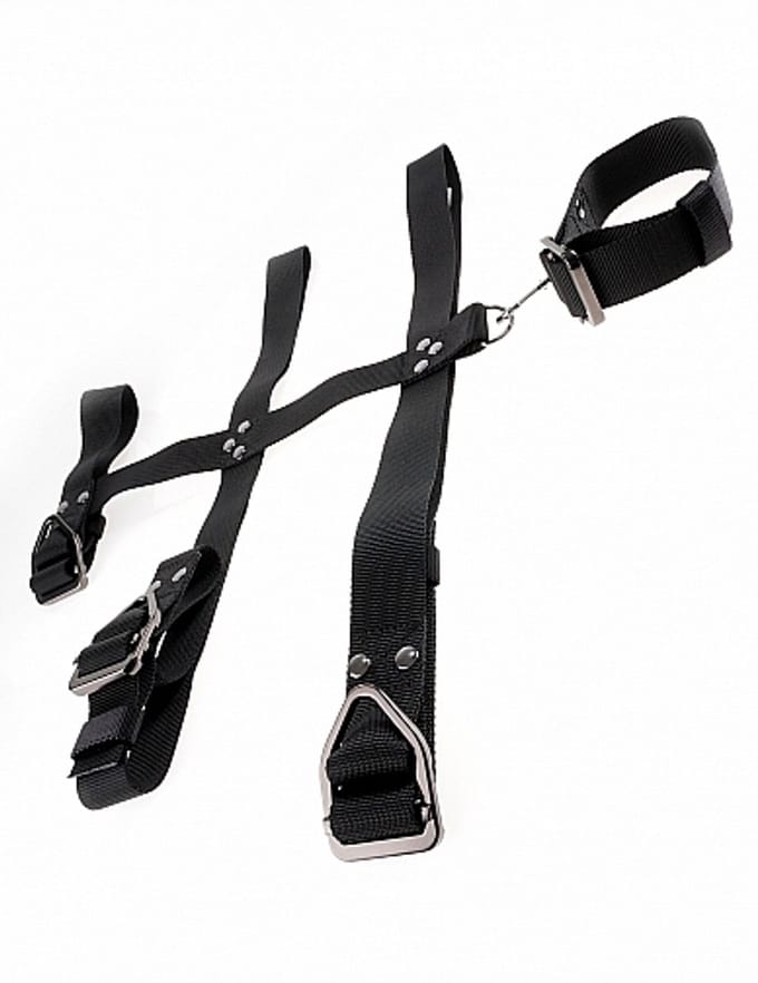 Pipedream Sir Richards Command Body Binder Bondage Set - Zwart
