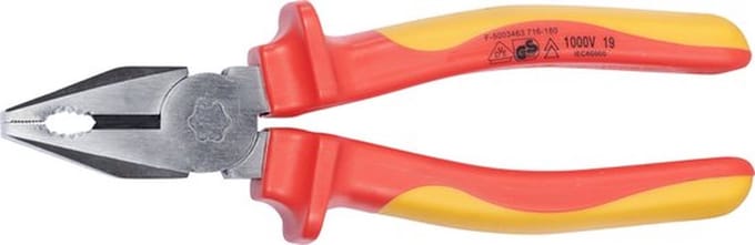 SW-Stahl 41908L VDE-combinatietang, 180 mm