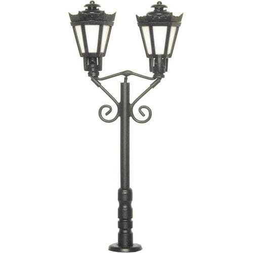 Viessmann Modelltechnik H0 Parklantaarn Dubbel Kant-en-klaar model 6073 1 stuk(s)