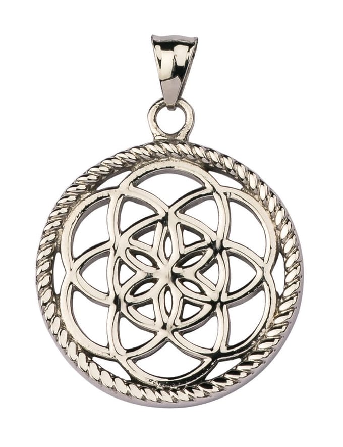 Dreamcatcher Hanger Flower Staalkleur M