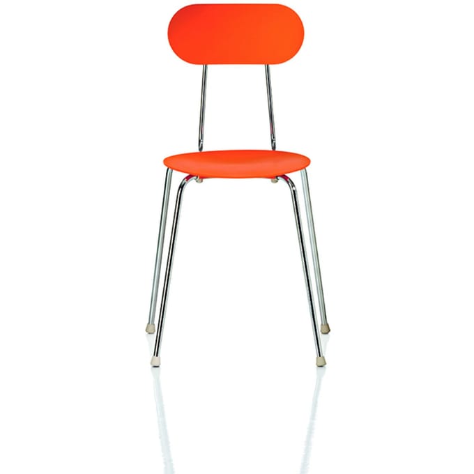 Magis Mariolina Stoel - oranje - chroom