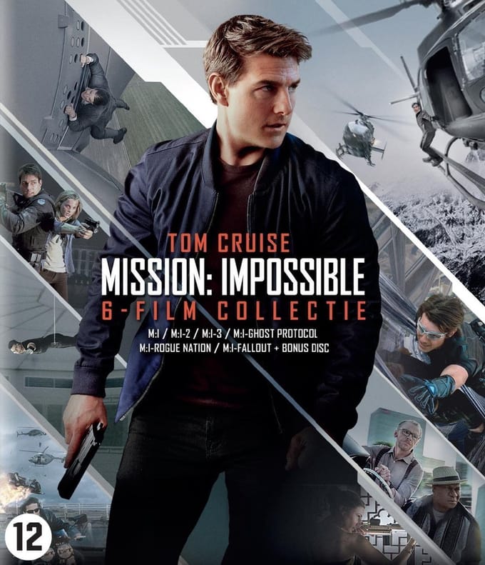 Mission Impossible 1 - 6 (Blu-ray)
