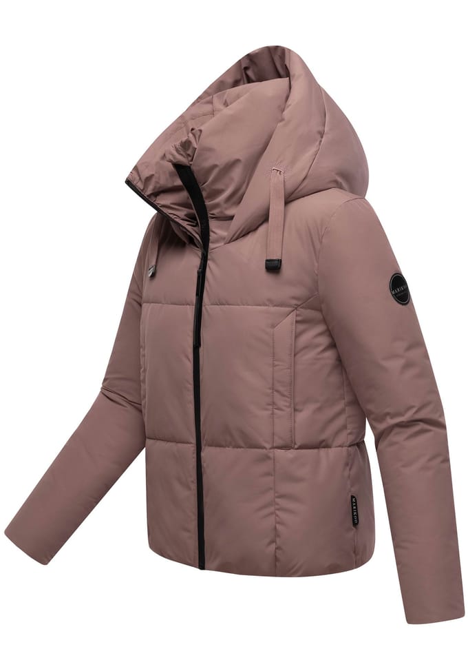 Marikoo dames winterjas Ninikaa met capuchon & fleecevoering