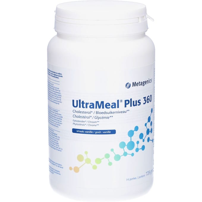 Ultrameal Plus 360 Vanille Pot 728g Metagenics