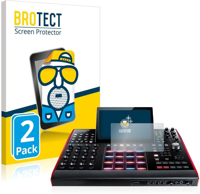 BROTECT - Screenprotector voor Akai MPC X 10.1" - Folie Beschermfolie matte 2 Stuks
